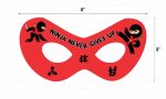 Ninja Theme Eye Mask Online Hot Sale