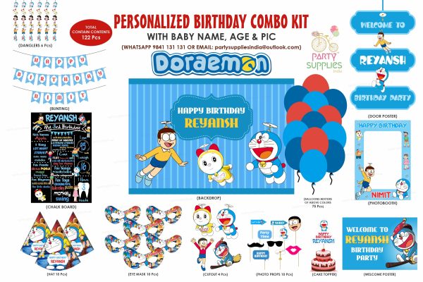 Doraemon Theme Classic Combo Kit Online Sale