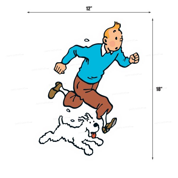 Tintin Theme Cutout TIN-09 Online