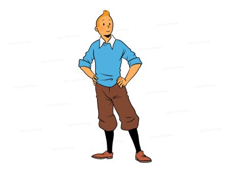 Tintin Theme Cutout TIN-14 For Cheap