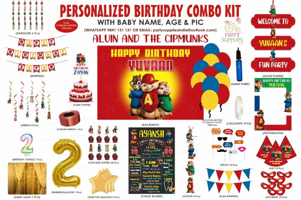 Alvin and Chipmunks Theme Premium Combo Kit For Cheap