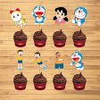 Doraemon Theme Classic Cup Cake Topper Online now