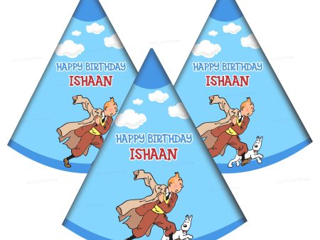 Tintin Theme Personalized Hat Hot on Sale