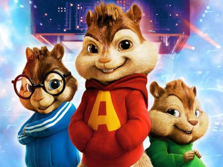 Alvin and Chipmunks Theme Welcome Board Fashion