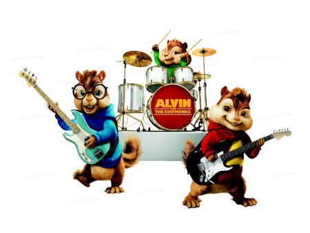 Alvin and Chipmunks Theme Cutout ALV-13 Fashion