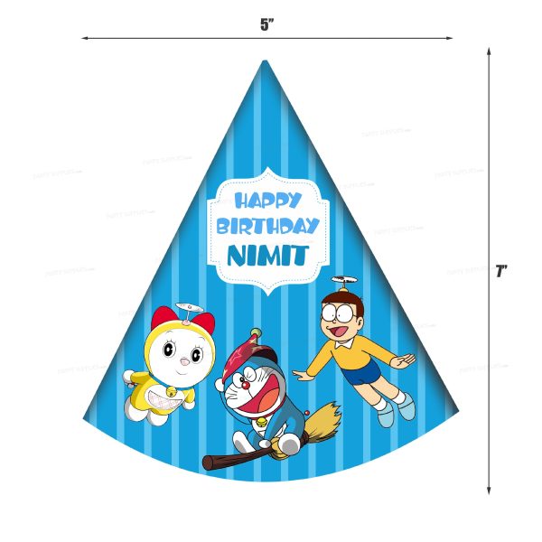 Doraemon Theme Personalized Hat Discount