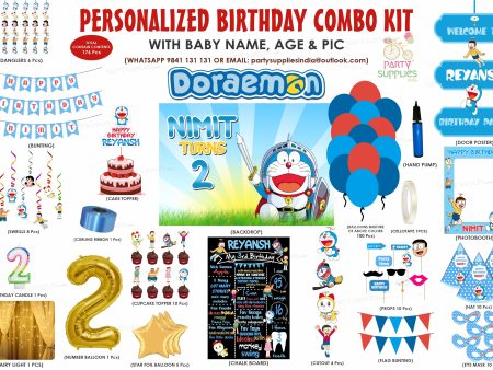 Doraemon Theme Premium Combo Kit Discount