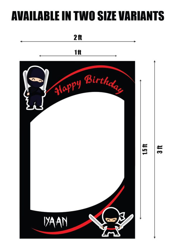 Ninja Theme  Customized PhotoBooth Fashion