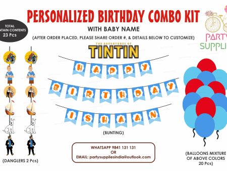 Tintin Theme Basic Combo Kit Online now