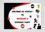 Ninja Theme Personalized  Welcome Board For Discount