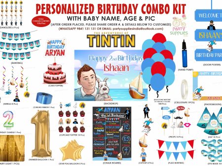 Tintin Theme Premium Combo Kit For Sale