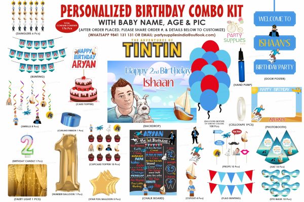 Tintin Theme Premium Combo Kit For Sale