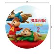 Alvin and Chipmunks Theme Backdrop Online Sale