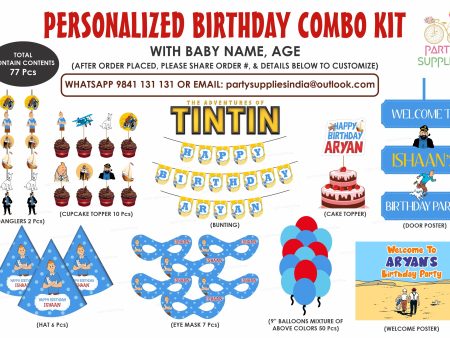 Tintin Theme Preferred Combo Kit Online now