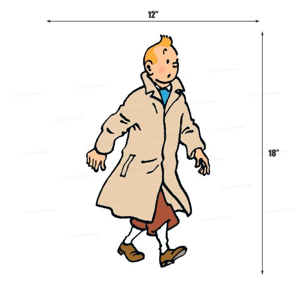 Tintin Theme Cutout TIN-12 Online Sale