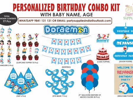 Doraemon Theme Preferred Combo Kit Discount