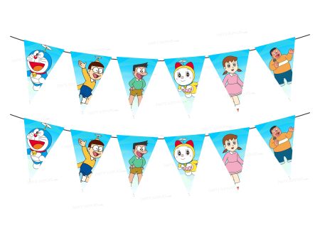 Doraemon Theme Flag Bunting Cheap