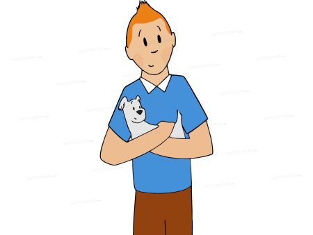 Tintin Theme Cutout TIN-02 Supply