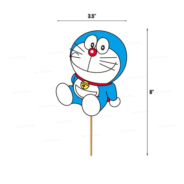 Doraemon Theme Classic Cup Cake Topper Online now