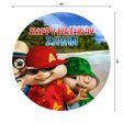 Alvin and Chipmunks Theme Customized Backdrop Online now