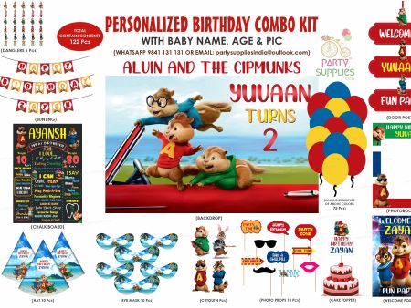 Alvin and Chipmunks Theme Classic Combo Kit Discount