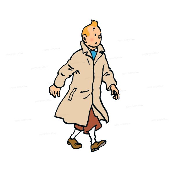 Tintin Theme Cutout TIN-12 Online Sale