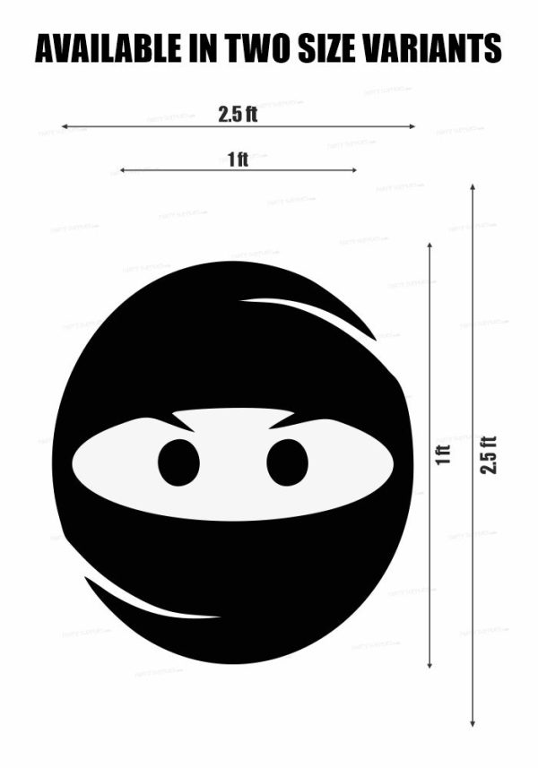 Ninja Theme Cutout NJA-04 Fashion