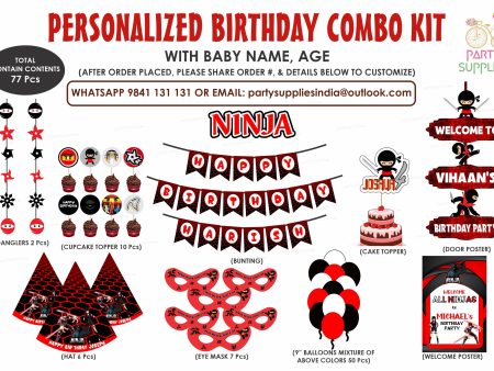 Ninja Theme Preferred Combo Kit Discount