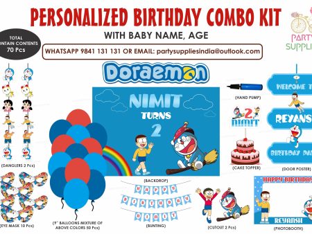 Doraemon Theme Exclusive Combo Kit Fashion