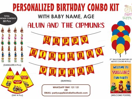 Alvin and Chipmunks Theme Heritage Combo Kit on Sale