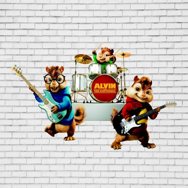 Alvin and Chipmunks Theme Cutout ALV-13 Fashion