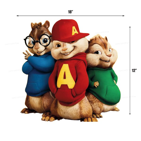 Alvin and Chipmunks Theme Cutout ALV-08 Online