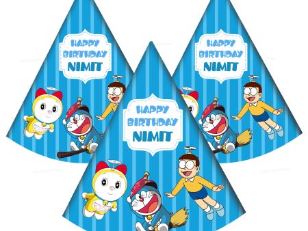 Doraemon Theme Personalized Hat Discount