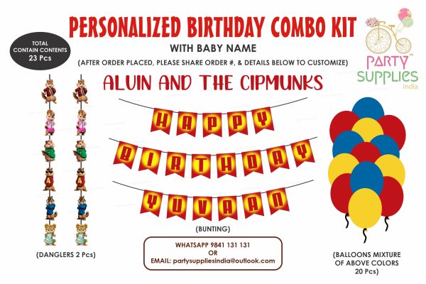 Alvin and Chipmunks Theme Basic Combo Kit Cheap