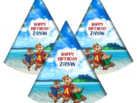 Alvin and Chipmunks Theme Personalized Hat Fashion