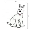 Tintin Theme Cutout TIN-03 Hot on Sale