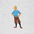 Tintin Theme Cutout TIN-14 For Cheap