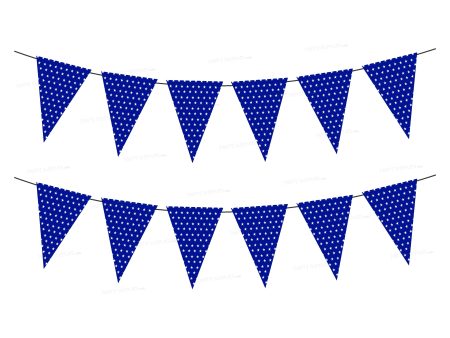 Twinkle Twinkle Little Star Boy Theme Flag Bunting Hot on Sale