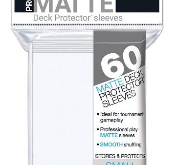 Ultra Pro - PRO-Matte 60ct Small Deck Protector® sleeves: White Hot on Sale