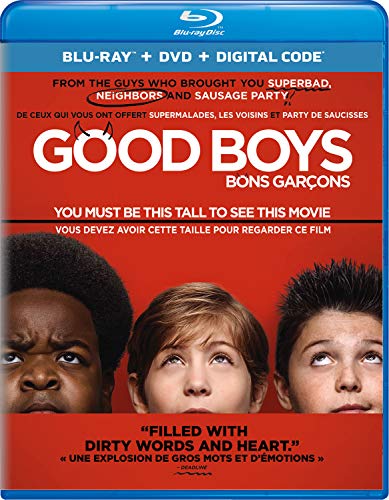 GOOD BOYS [BLU-RAY + DVD + DIGITAL] (BILINGUAL) (SOUS-TITRES FRANAIS) Discount