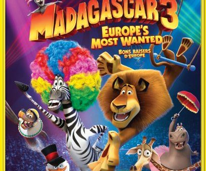 MADAGASCAR 3: EUROPE S MOST WANTED [BLU-RAY 3D + BLU-RAY + DVD + DIGITAL COPY] (BILINGUAL) For Cheap