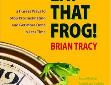 AUDIO BOOK  - EAT THAT FROG!: 21 WAYS TO STOP PROCRASTINATING AND GET MORE DONE IN LESS TIME Online Sale