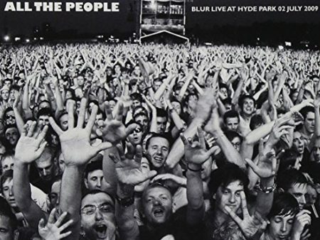 BLUR - ALL THE PEOPLE... BLUR LIVE IN HYDE PARK 7 2 2009 For Sale