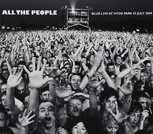 BLUR - ALL THE PEOPLE... BLUR LIVE IN HYDE PARK 7 2 2009 For Sale