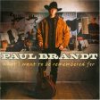 BRANDT, PAUL - WHAT I WANT...HITS Supply