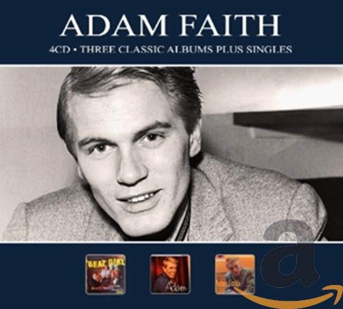 ADAM FAITH - ADAM FAITH 3 CLASSIC ALBUMS PLUS SINGLES For Sale